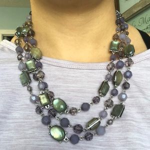 Premier Designs 1-3 strand necklace